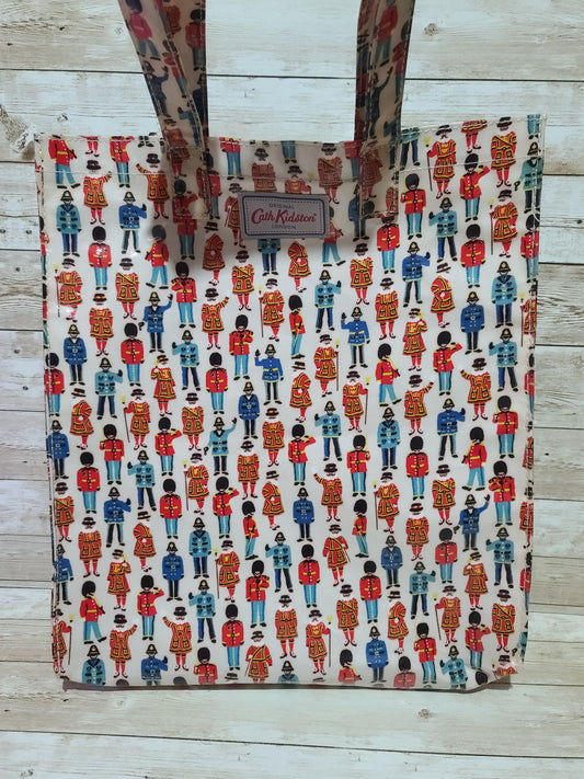 Cath Kidston Tote Shopping Bag  Guards & Friends Pattern - VGC