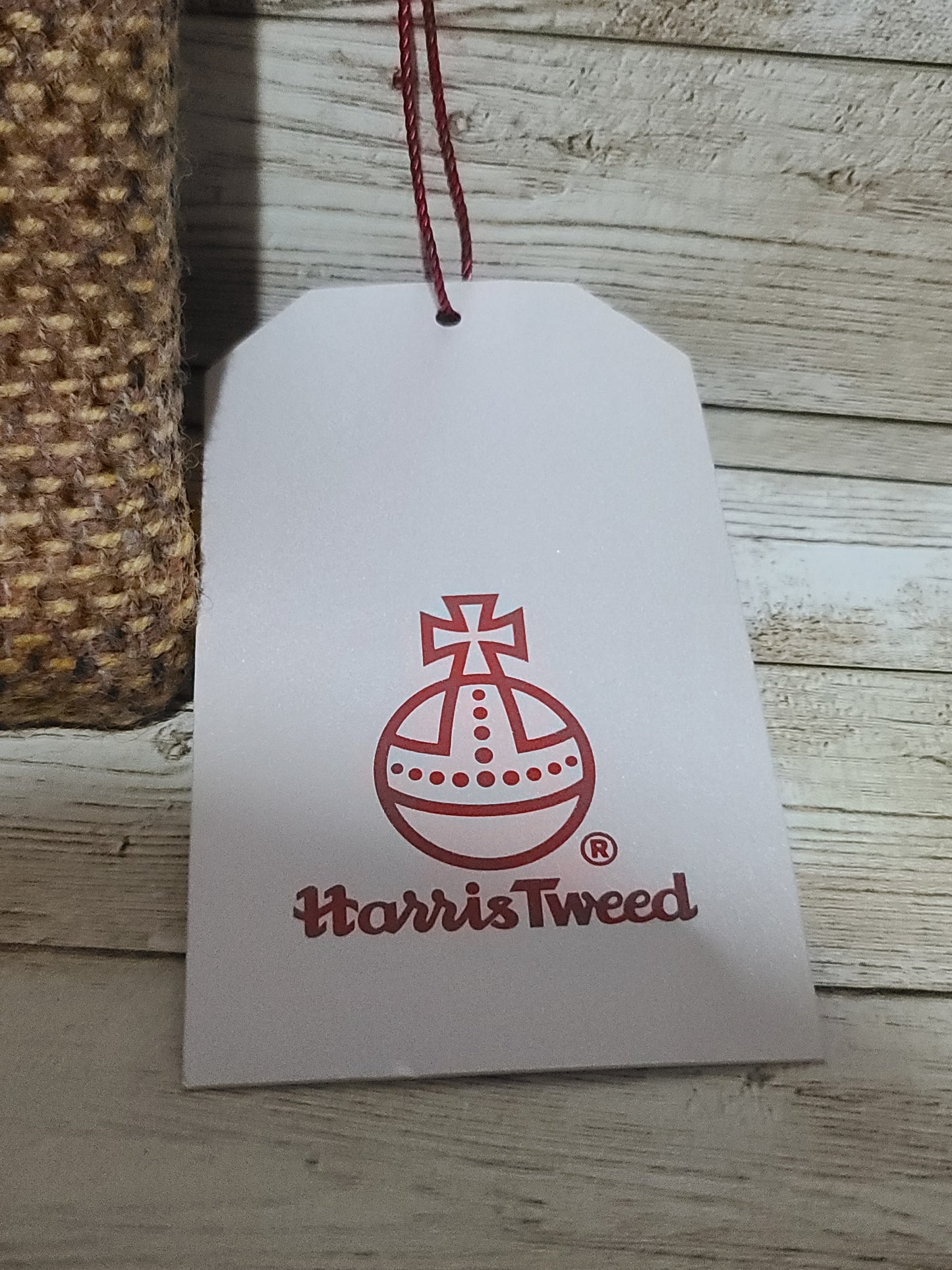 Harris Tweed Mustard Crossbody Clutch Bag BNWT Floral Lining Gold Strap