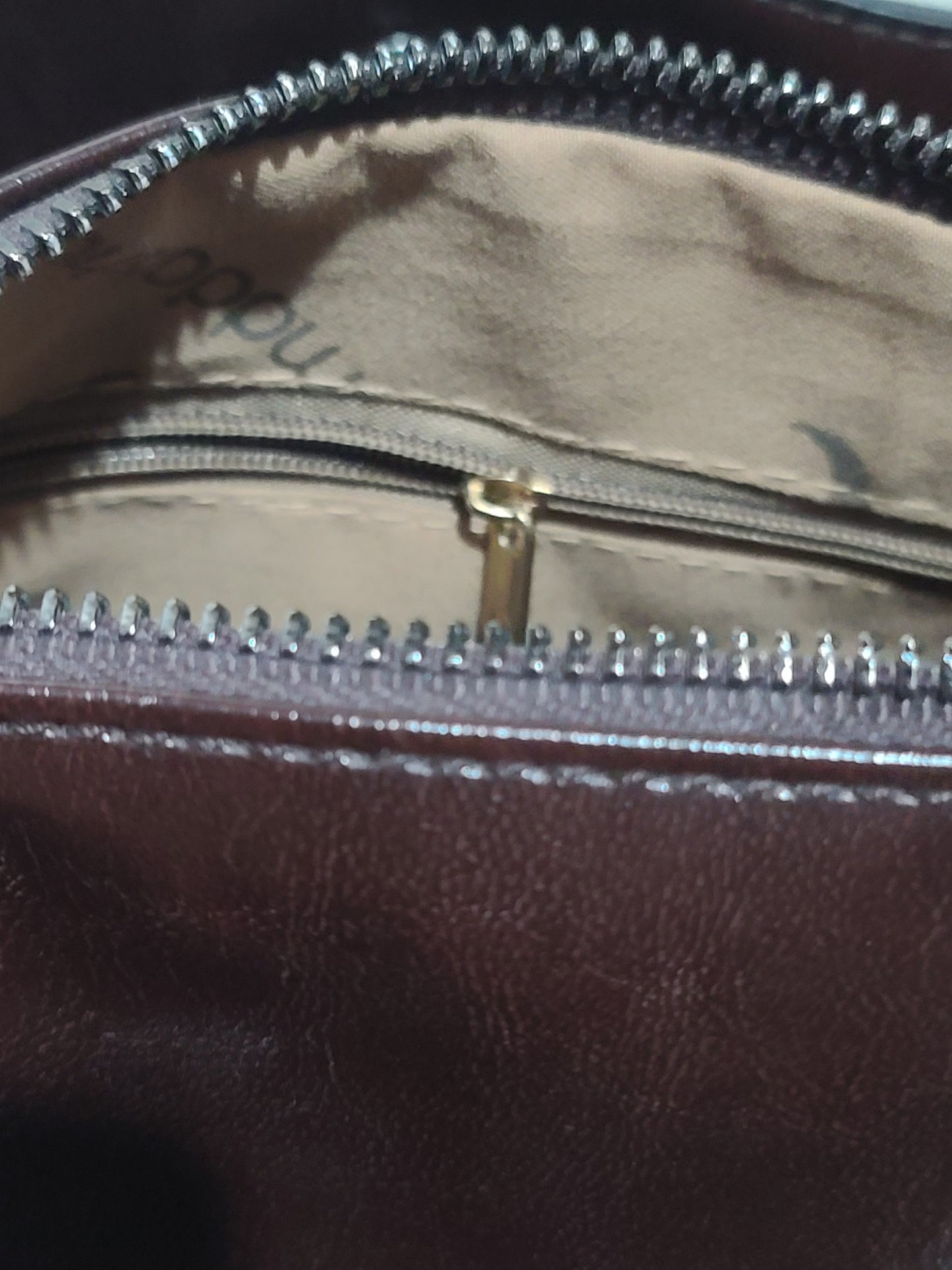 Fumddaishu Brown & Tan Faux Leather Crossbody Shoulder Bag | 3 Compartments